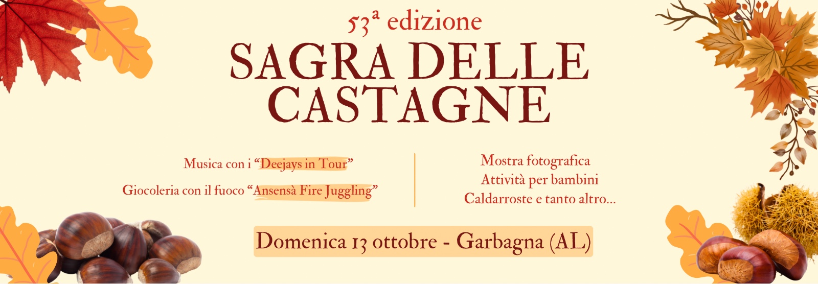 Banner Sagra Castagne Desktop